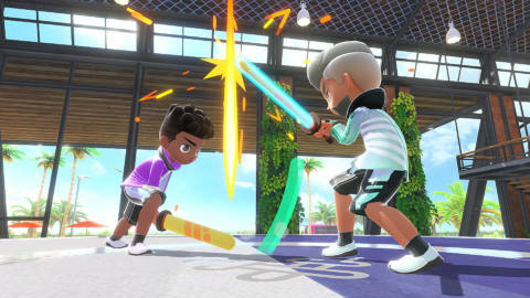 Nintendo issues Switch Sports safety warning to avoid children hitting each other