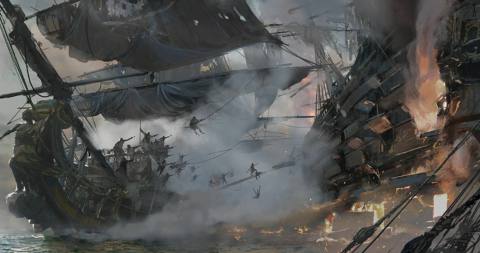 Skull and Bones leaked technical test footage shows off battles, customization, exploration, more