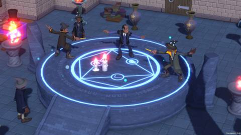 Two Point Campus will feature wizard duels and potion making