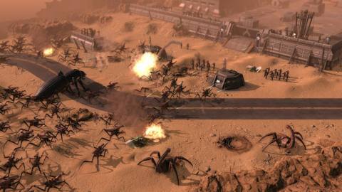 And here’s half an hour of Starship Troopers: Terran Command
