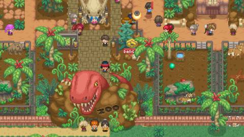 Animal-splicing tycoon game Let’s Build a Zoo is getting dinosaur DLC