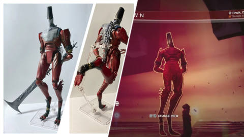 Destiny 2 player creates real life Rhulk action figure