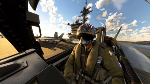 Flight Simulator’s free Top Gun expansion is out now, and here’s what included