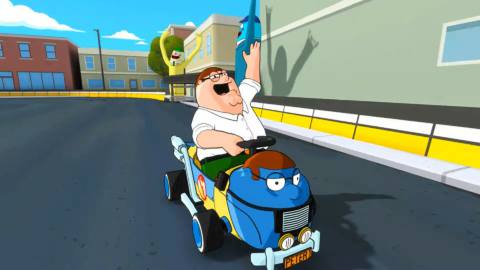 Hank Hill and Peter Griffin battle it out in Apple Arcade’s upcoming kart racer