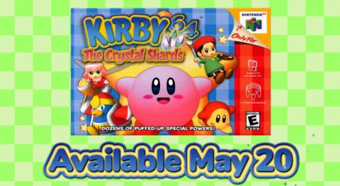 Kirby 64: The Crystal Shards comes to Nintendo Switch Online next week