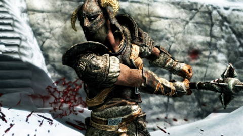 Skyrim gets an Elden Ring-style mod that lets players write ‘try finger but hole’ to other players