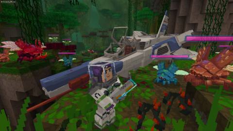Go to infinity and beyond with the new Lightyear Minecraft DLC pack