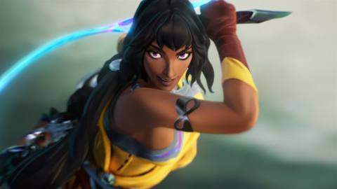 Nilah is League of Legends’ new whip-wielding champion