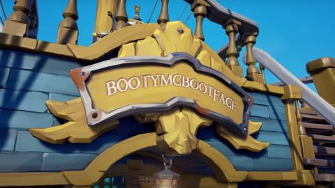 Sea of Thieves players can finally name their ships starting in July