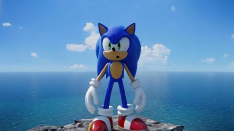 Sonic Frontiers debut gameplay trailer shows seven minutes of Sonic speeding through the world