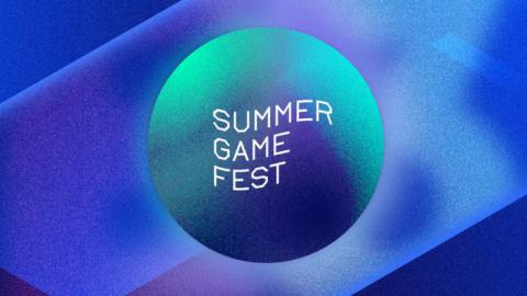 The Summer Game Fest 2022 logo above a blurry E3 logo