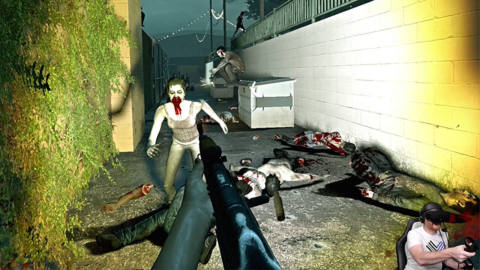 This new mod brings 6DoF, motion controlled VR to Left 4 Dead 2