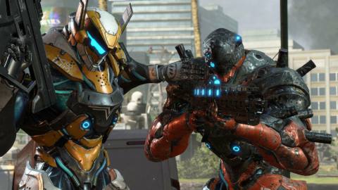 Exoprimal beta gameplay gives off Anthem with dinosaurs vibes