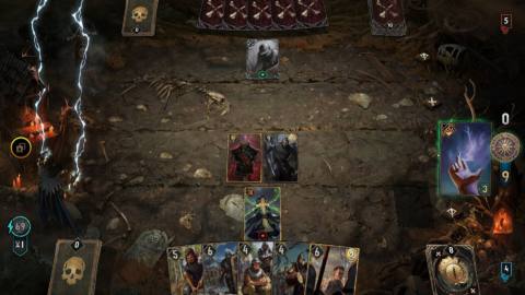 Gwent: Rogue Mage – the single player Witcher card game – is out today