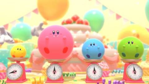 Kirby’s Dream Buffet Is An Appetizing Multiplayer Food-Devouring Race