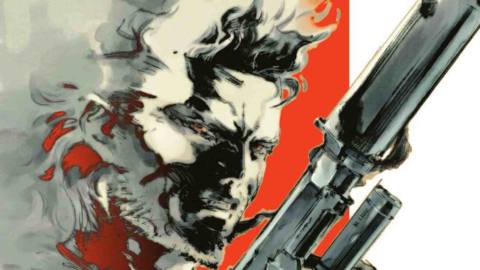 closeup of the cover for Metal Gear Solid 2: Sons of Liberty