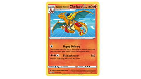 The Pokémon Center has an eye-catching exclusive Charizard promo card