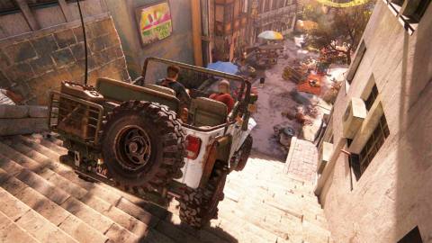 Uncharted 4: A Thief’s End almost nabbed a famous James Bond stunt