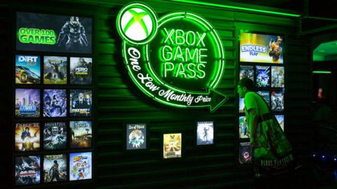 An “Xbox Game Pass: Friends and Family” logo has popped up online