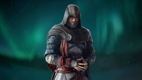 Promotional artwork of Basim from Assassin’s Creed Valhalla