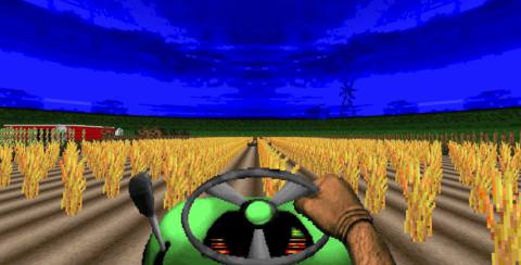 Doom is now playable on a tractor