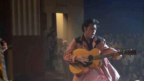 Austin Butler as Elvis Presley in Baz Luhrman’s Elvis (2022)