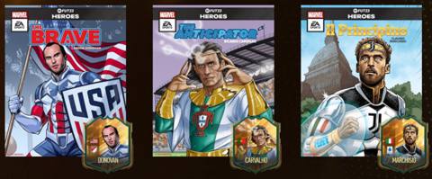 FIFA 23 transforms footballers into Marvel superheroes for Ultimate Team