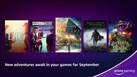 Here’s Amazon Prime Gaming’s September line-up