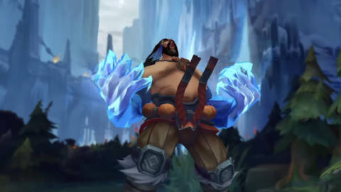 First look at New Udyr, shouting with icy hands