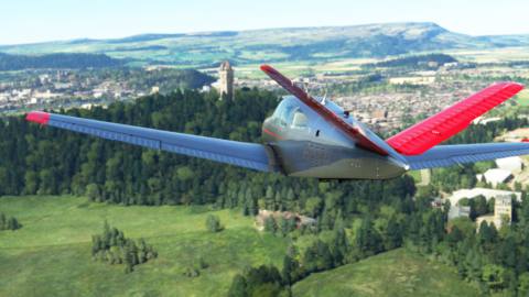Microsoft Flight Simulator Releases Beechcraft Bonanza V35