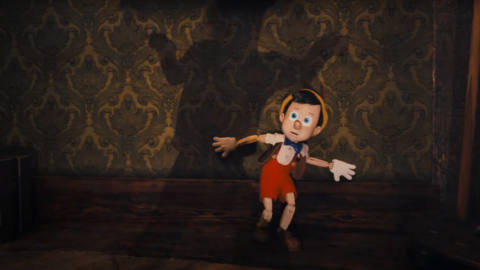Pinocchio definitely isn’t a real boy in his movie’s new Disney Plus trailer