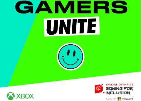 Gamers Unite Green In-line Asset
