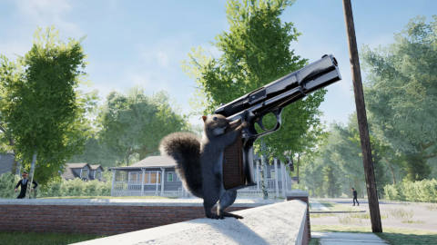 Squirrel with a Gun promises a squirrel with a gun