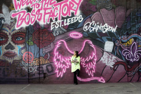 This Saints Row mural celebrates the UK’s most entrepreneurial city
