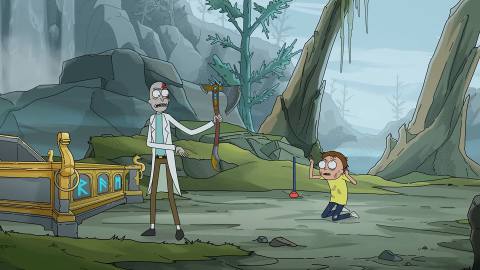 I’ve got to admit, this Rick and Morty ad for God of War Ragnarok is pretty funny