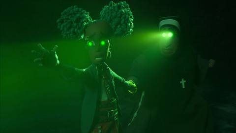 Wendell & Wild’s first trailer leans hard into its Coraline-style creepy side