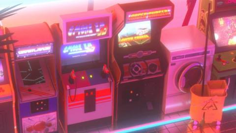 Arcade Paradise VR’s tactile laundrette management and playable cabinets get an airing in new trailer