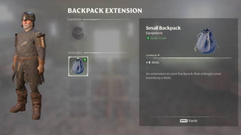 How to increase your inventory in Enshrouded