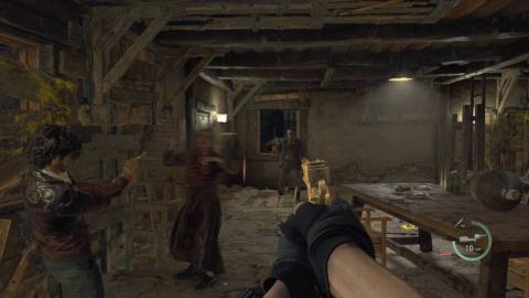 If you can’t play the Resident Evil 4 remake in VR, this first person mod might be the next best thing