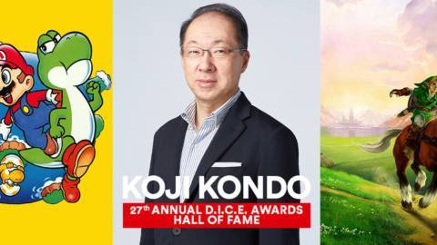 Legendary Mario and Zelda composer Koji Kondo is the latest inductee of the AIAS’ hall of fame