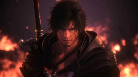 Protagonist Clive in Final Fantasy 16