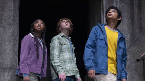 Yes, there is a post-credits scene for Percy Jackson