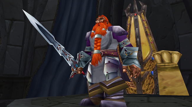World of Warcraft Classic - a warrior