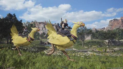 Chocobos are the ultimate stress test for Final Fantasy 7 Rebirth’s open world