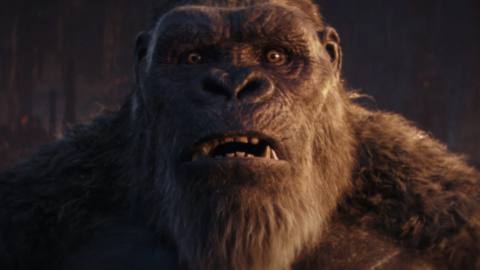 Godzilla x Kong’s second trailer saves cinema by giving giant apes bone whips and power fists