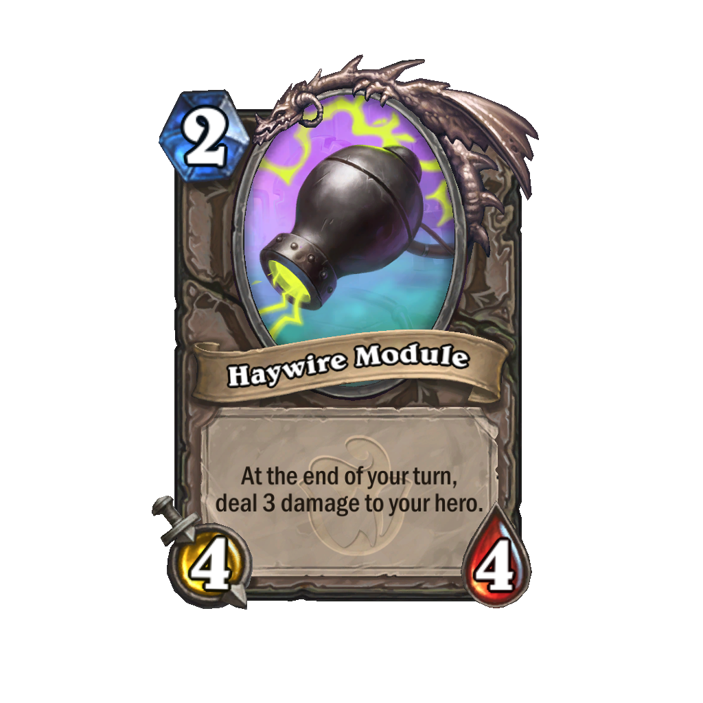 Reveal cards from Hearthstone's Whizzbang's Workshop expansion