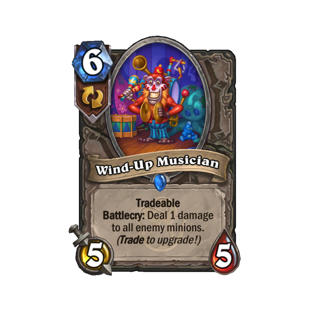 Reveal cards from Hearthstone's Whizzbang's Workshop expansion