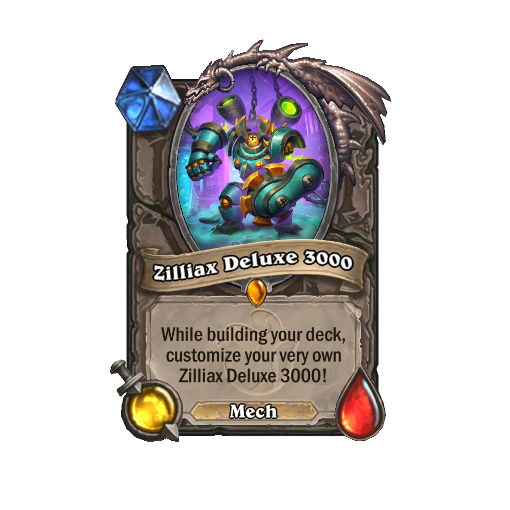 Reveal cards from Hearthstone's Whizzbang's Workshop expansion