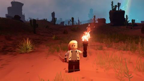 How to craft a compass and spyglass in Lego Fortnite