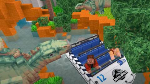 Minecraft gets King Kong, Jurassic World, and Back to the Future content with Universal Studios DLC